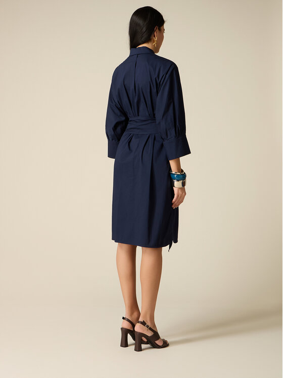 Oltre Oltre Abito da sera 7038J000904N034 Blu Baggy Fit