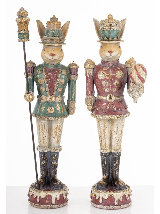 MIAhome MIAhome Figurka para królików REYES Kolorowy