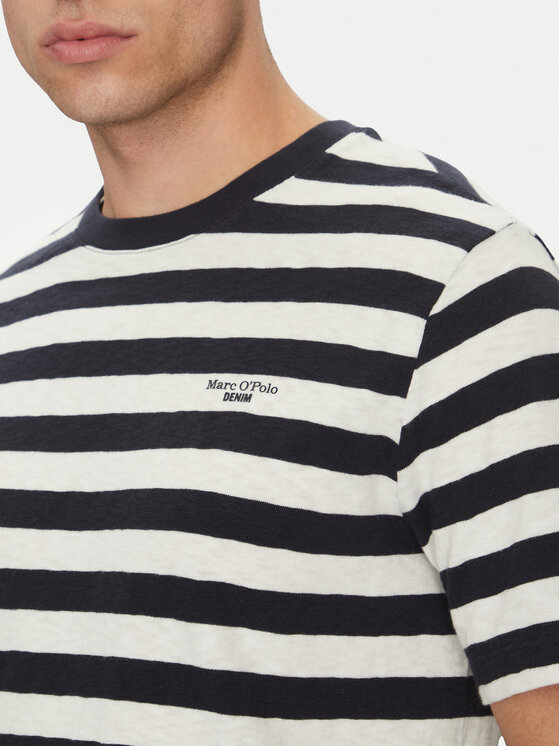 Marc O'Polo Denim Marc O'Polo Denim Marškinėliai 500 0007 222 Tamsiai mėlyna Regular Fit