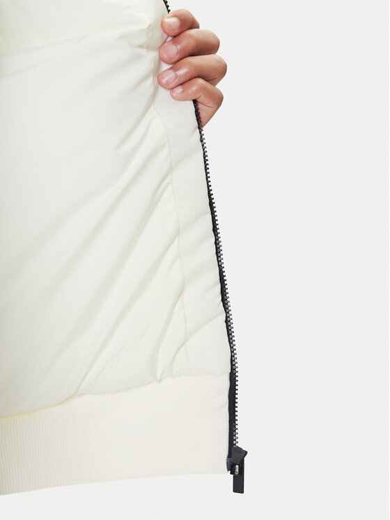 adidas adidas Яке бомбър Stadium JX5638 Бял Loose Fit