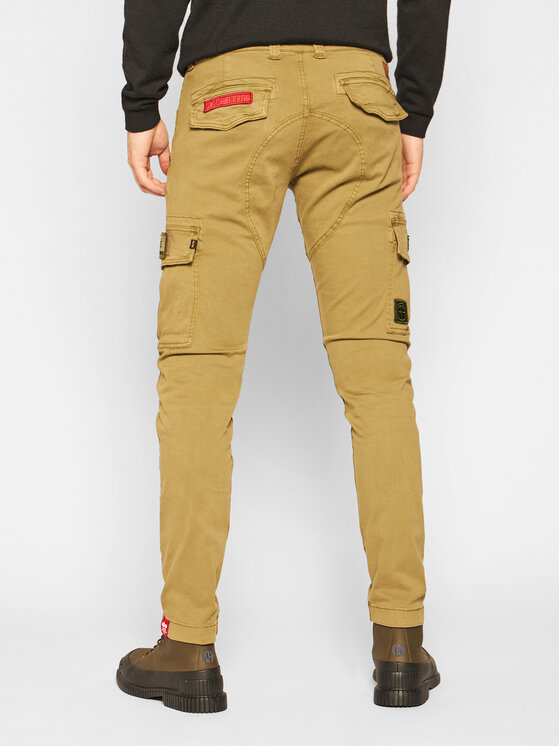 Alpha Industries Alpha Industries Stoffhose Petrol Patch 178207 Grün Slim Fit