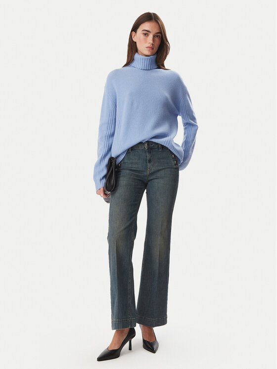 Liu Jo Liu Jo Jeansy UF6093 D0328 Szary Flare Fit