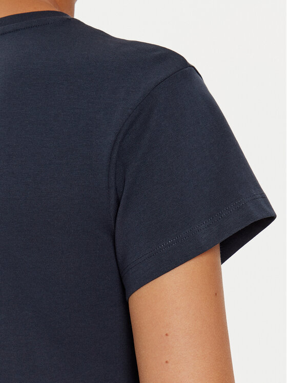 Pepe Jeans Pepe Jeans Marškinėliai Ginny PL505945 Tamsiai mėlyna Regular Fit