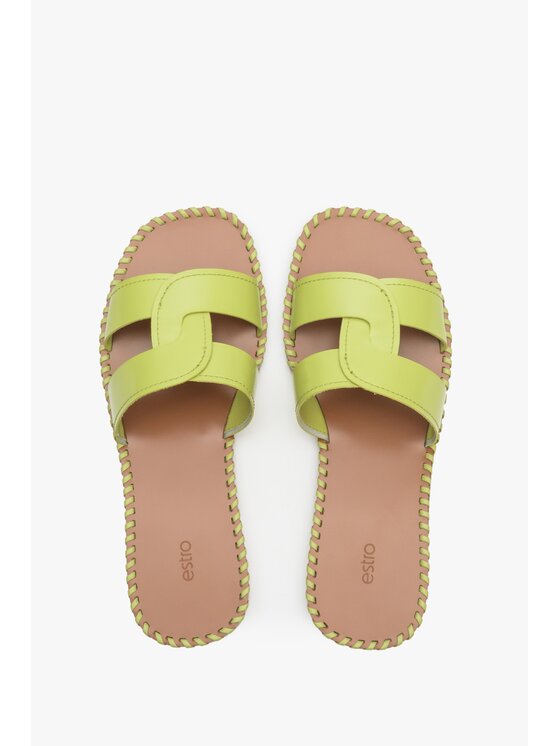 Estro Estro Ciabatte ER00113380 Verde