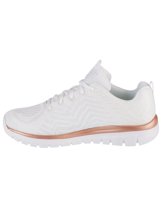 Skechers Skechers Sneakersy Skechers Graceful - Get Connected Biały