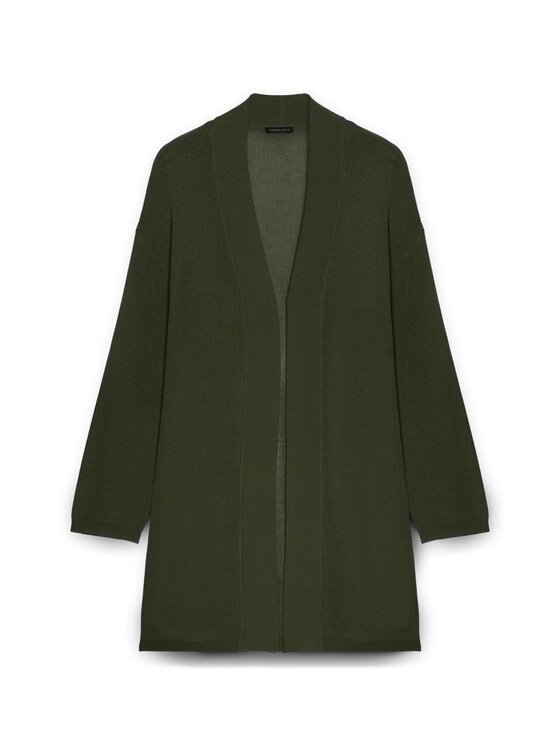 Fiorella Rubino Fiorella Rubino Cardigan M497L007866N015 Verde A-Line Fit