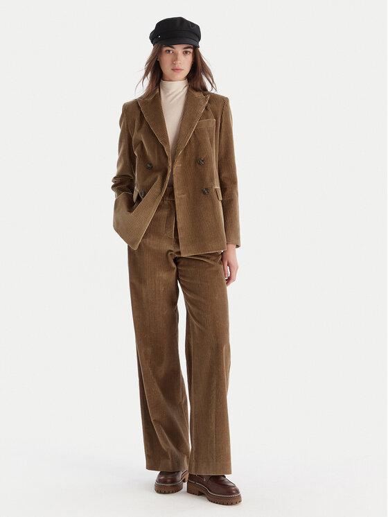 Weekend Max Mara Weekend Max Mara Pintsak Katanga 2525046062 Pruun Regular Fit