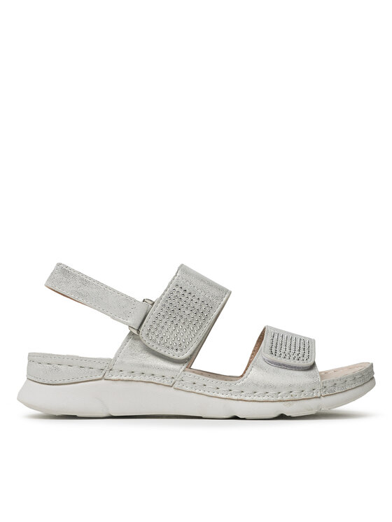 Clara Barson Clara Barson Sandales WS040801-01 Sudraba