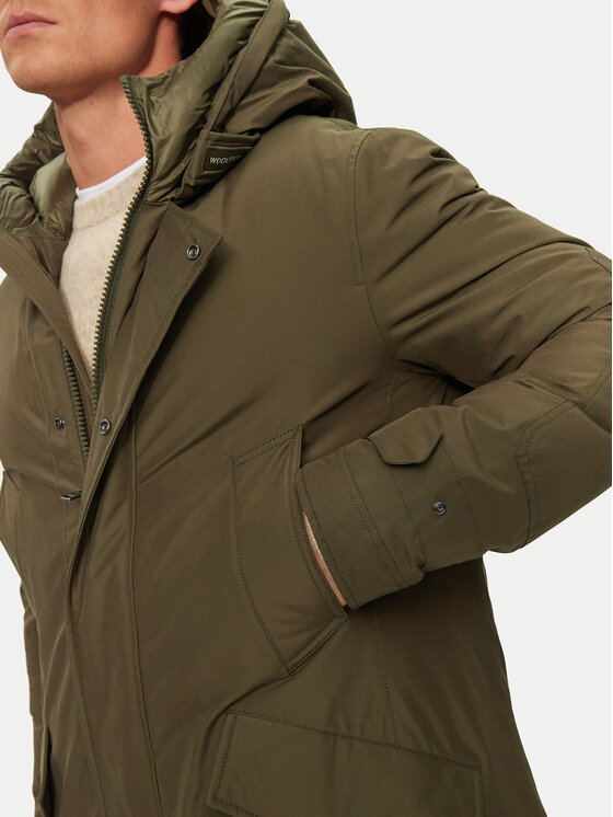 Woolrich Woolrich Μπουφάν πουπουλένιο CFWOOU0487MRUT0001 Πράσινο Regular Fit