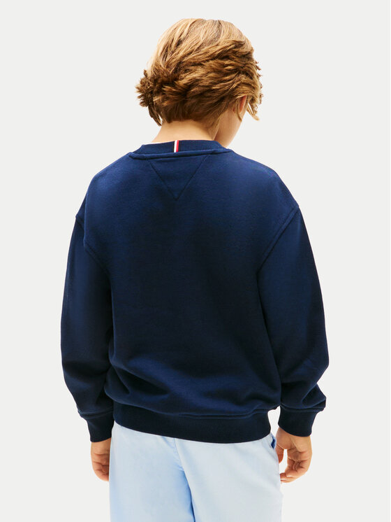 Tommy Hilfiger Tommy Hilfiger Pulóver KB0KB10255 Sötétkék Regular Fit