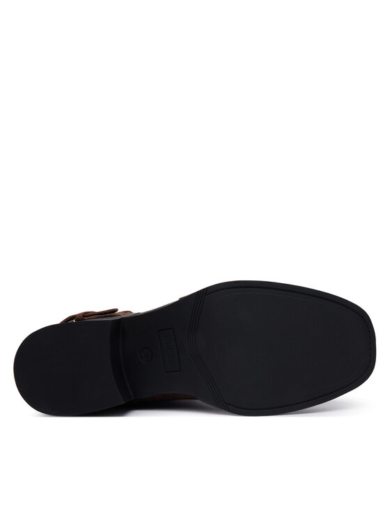 Guess Guess Botki FLTMWE SUE10 Brązowy
