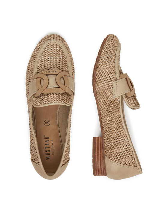 Mustang Mustang Chunky loafers 1489-402 Beige