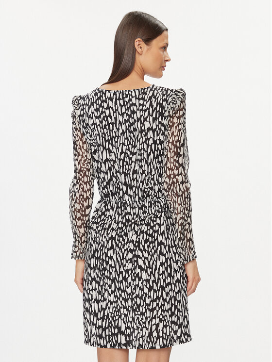 Morgan Morgan Rochie de zi 241-RLUISA Negru Regular Fit