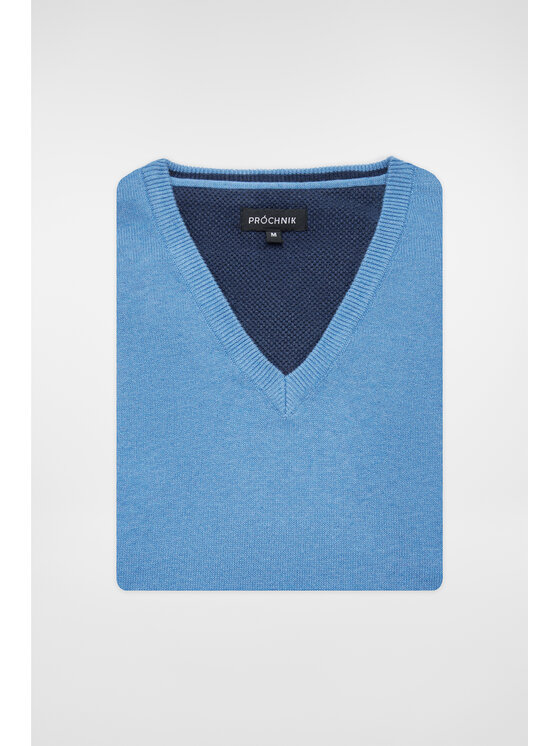 Próchnik Próchnik Sweter PM7 SW073224000005 Niebieski Regular Fit