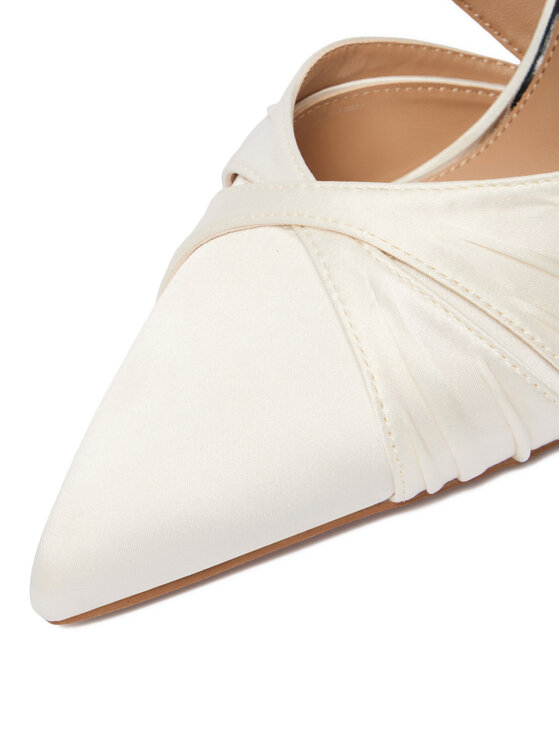 Nine West Nine West Pantofi cu toc subțire CEO-259-73 02 Écru