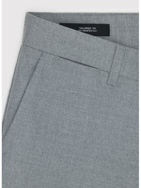 Pako Lorente Pako Lorente Chinosy P26WF-WX-004 Szary Slim Fit