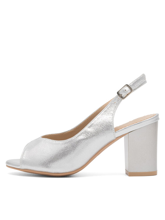 Clara Barson Clara Barson Sandalen ACANNA KL-230801-02 Silberfarben