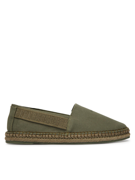 Calvin Klein Calvin Klein Еспадрили Espadrille Webbing Cv HM0HM02075 Зелен