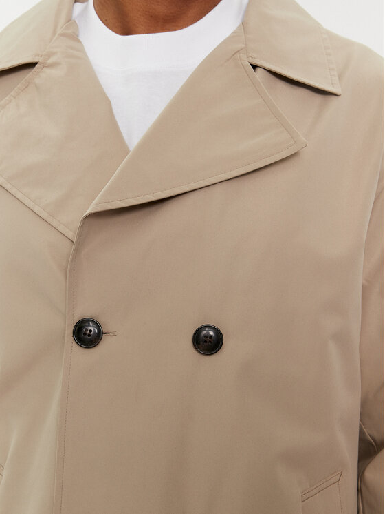 Jack & Jones Jack & Jones Тренч Climb 12249369 Бежов Regular Fit