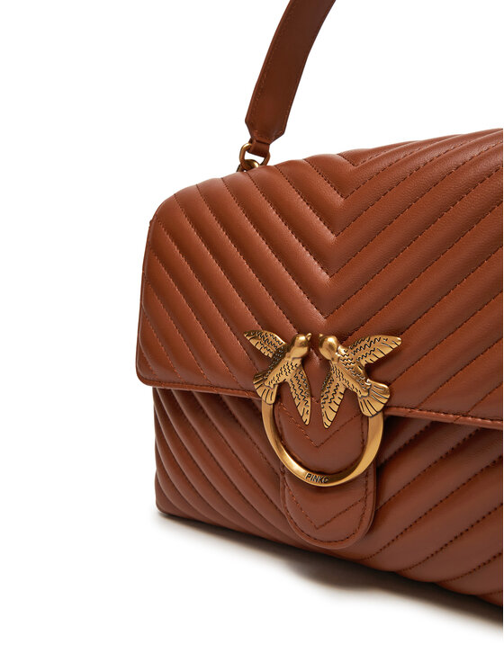 PINKO PINKO Τσάντα Love Lady Puff Big Cl 100042 A0GK L84Q Καφέ