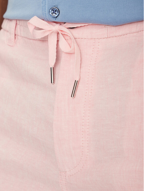 BOSS BOSS Pantaloncini di tessuto 50536863 Rosa Tapered Fit