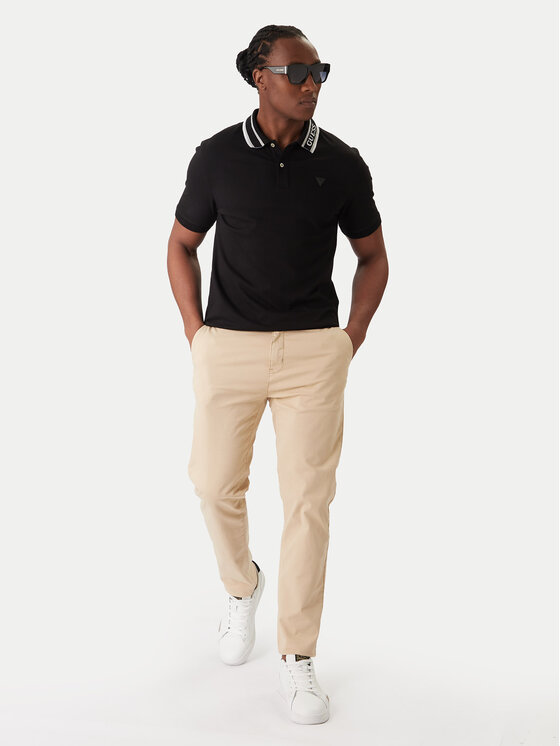 Guess Jeans Guess Jeans Chinosy M4YB33 WGB5A Beżowy Regular Fit