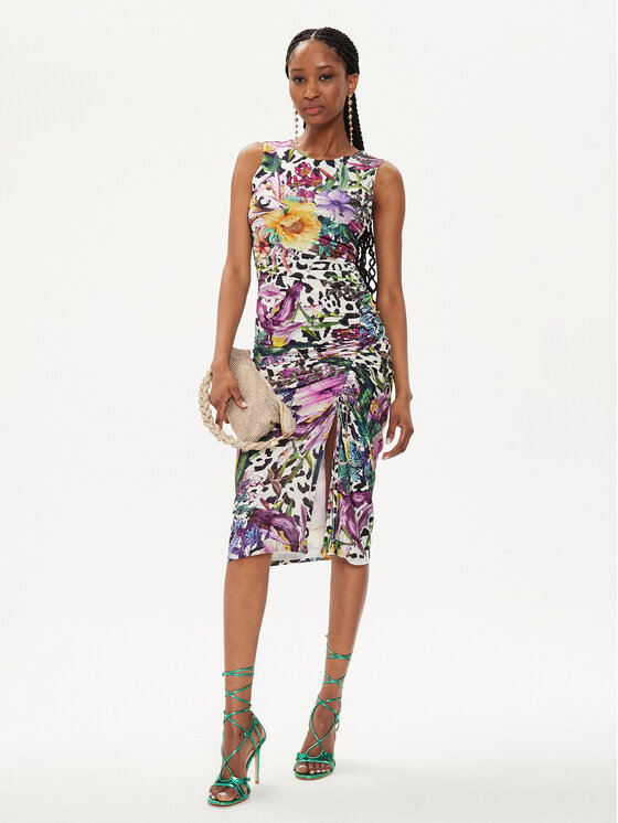 Just Cavalli Just Cavalli Rochie de zi 76PAO939 Colorat Slim Fit