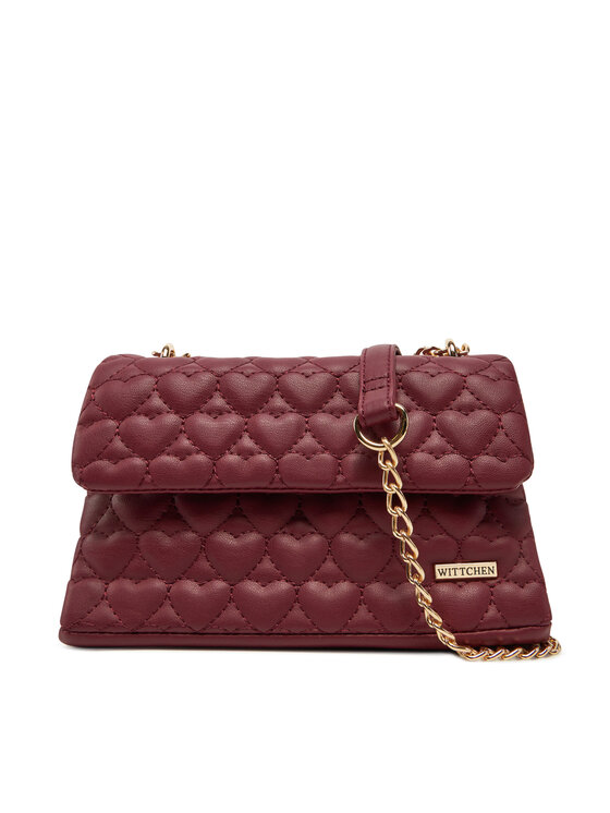 WITTCHEN WITTCHEN Ročna torba 99-4Y-405-3 Bordo rdeča