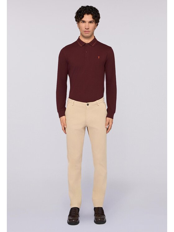 Trussardi Trussardi Pantalone da abito P711M000092N011 Beige Boy Fit