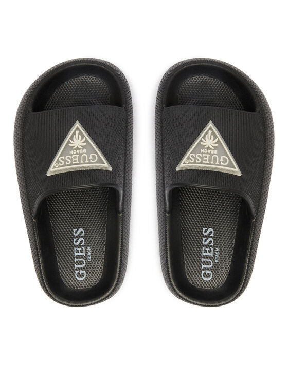 Guess Guess Šľapky H6GZ02 WG5X0 Čierna