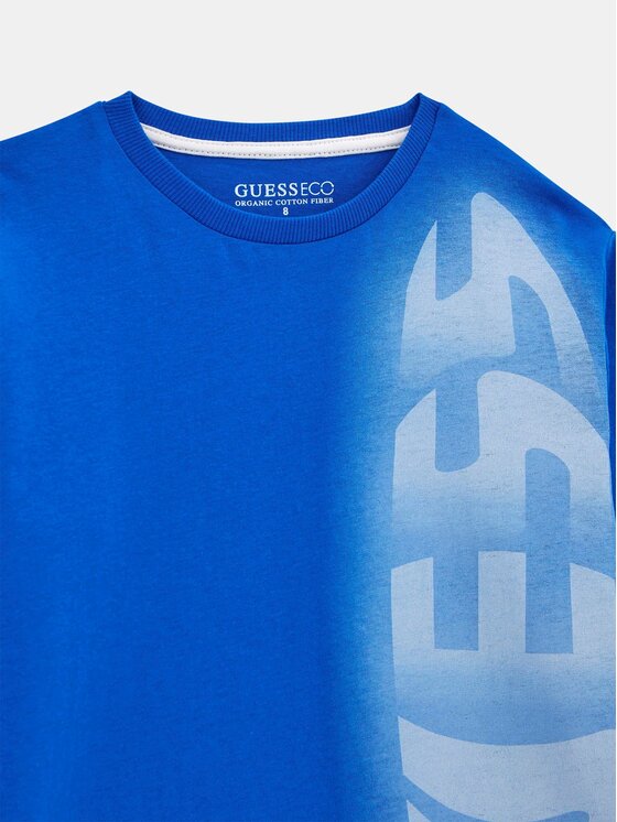 Guess Kids Guess Kids T-Shirt 176675 Niebieski Classic Fit