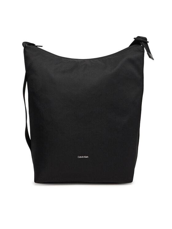 Calvin Klein Taška Ck Ease Hobo Tote K50K512893 Čierna