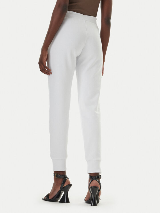 Versace Jeans Versace Jeans Pantaloni trening 80HAAT01 Alb Regular Fit