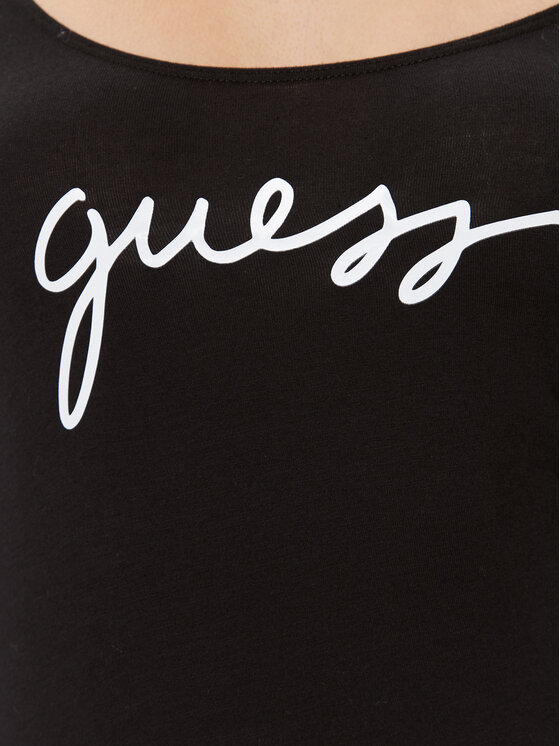 Guess Guess Glaustinukė O3BM03 KBBU1 Juoda Slim Fit