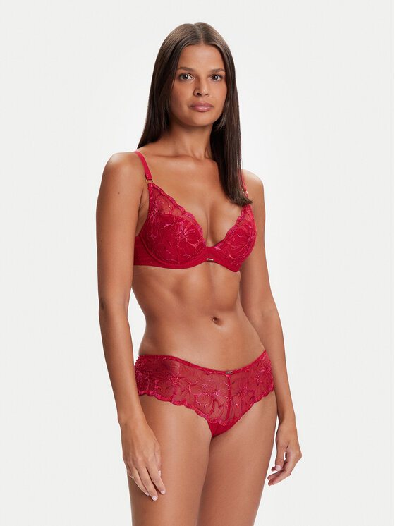 Chantelle Chantelle Boksarice Fleurs C12M40 Rdeča