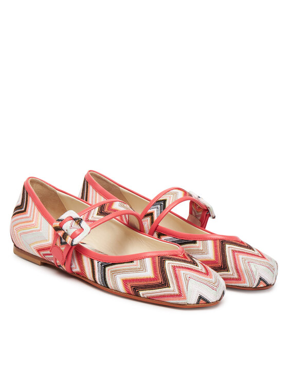M Missoni M Missoni Балетки Jean MWF044_002 Рожевий