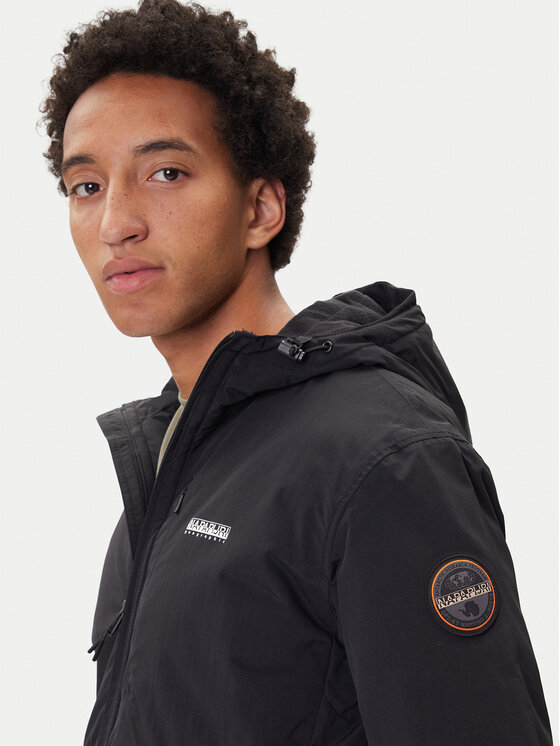 Napapijri Napapijri Prijelazna jakna A-Tundra Wint 1 NP0A8928 Crna Regular Fit