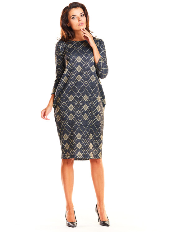 Infinite You Infinite You Vestito da giorno M189 Oro Basic Fit