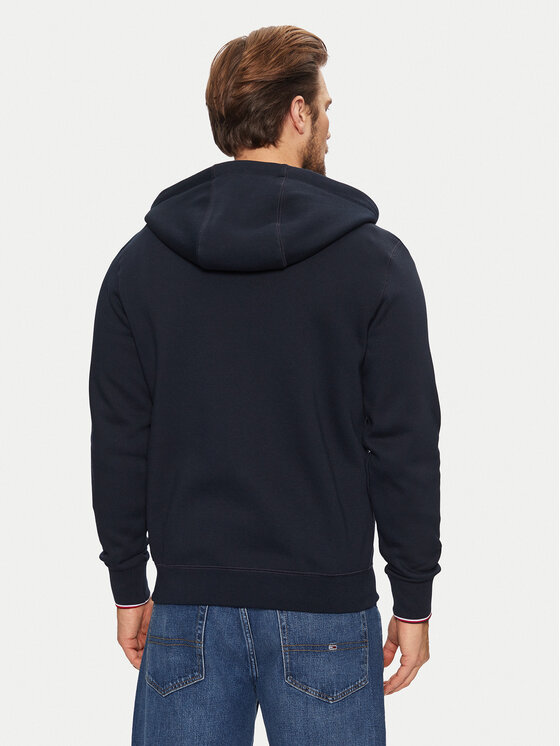 Tommy Hilfiger Tommy Hilfiger Світшот Small Logo MW0MW37687 Cиній Regular Fit