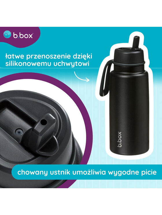 b.box b.box Butelka termiczna butelka termiczna Czarny