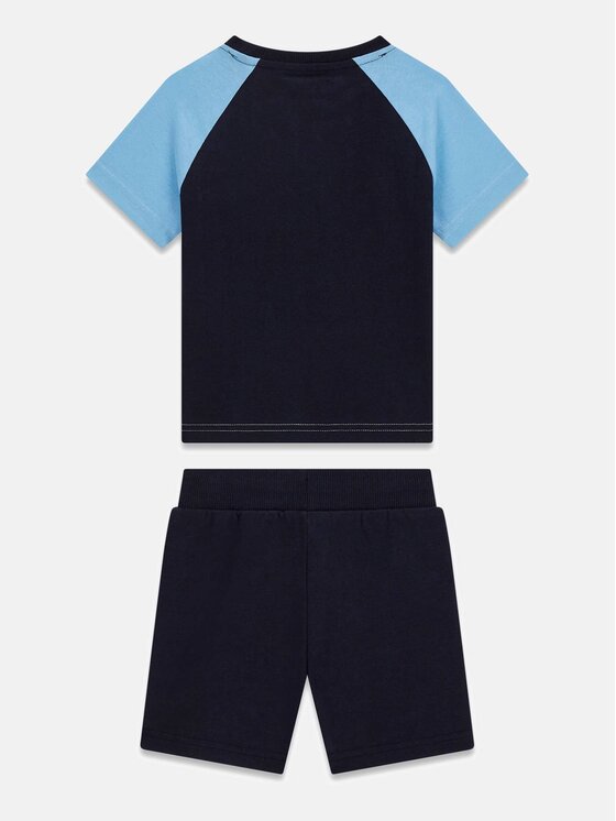 Guess Guess Completo T-shirt e pantaloncini N6GG03 K8HM4 Blu scuro Regular Fit