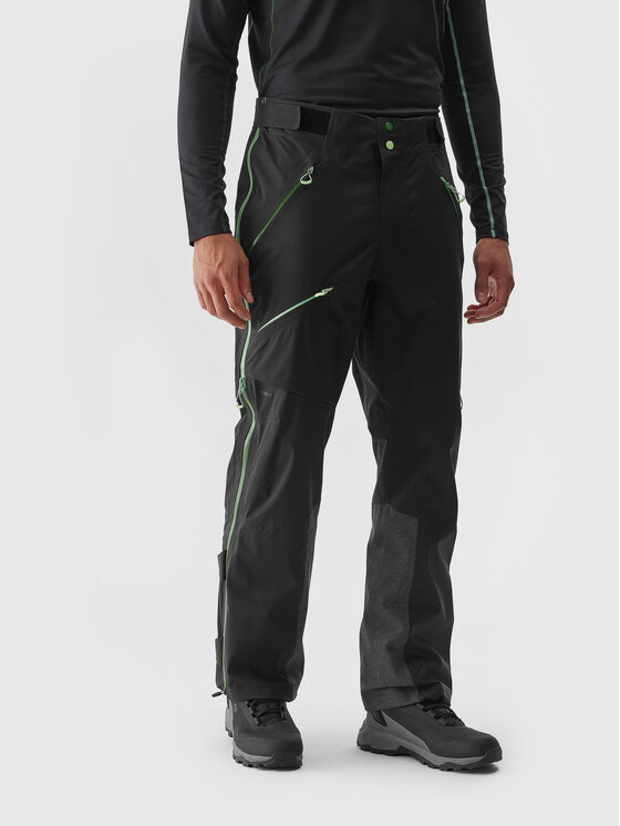 4F 4F Pantaloni da sci 4FAW23TFTRM373-21S Nero Regular Fit