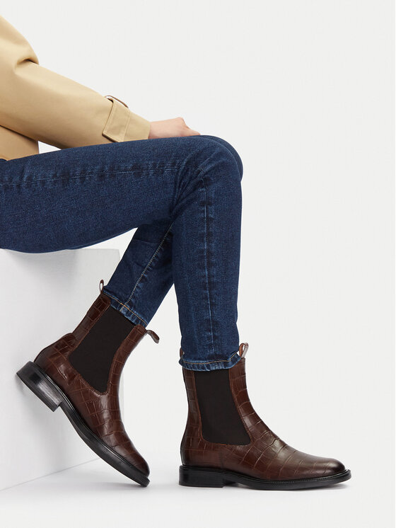 Gino Rossi Gino Rossi Klassische Stiefeletten C-PETRA-25478PE-C Braun