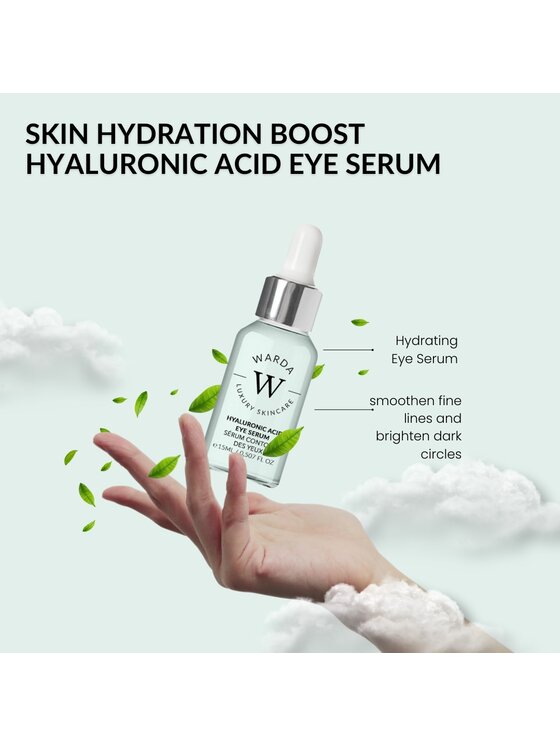 Warda Skincare Warda Skincare SERUM POD OCZY Z KWASEM HIALURONOWYM WZMOCNIAJĄCE NAWILŻENIE SKÓRY Serum