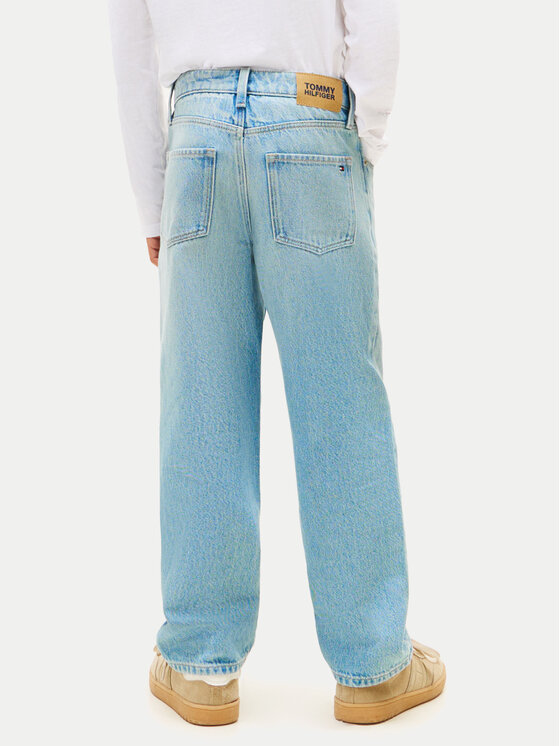 Tommy Hilfiger Tommy Hilfiger Blugi KB0KB10037 Albastru Baggy Fit