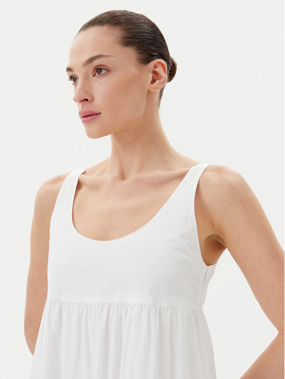 MICHAEL Michael Kors MICHAEL Michael Kors Φόρεμα καλοκαιρινό MS582WLF4C Λευκό Regular Fit