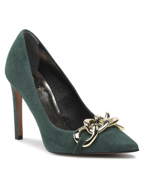 Scarpe stiletto D03678-1451-004 Verde