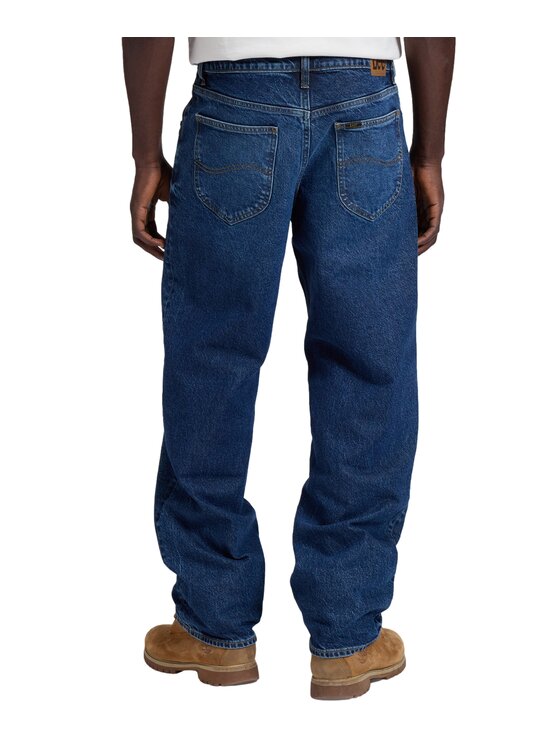 Lee Lee Jeansy 112387698 Niebieski Loose Fit