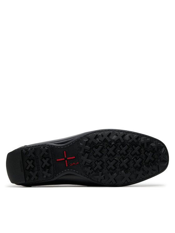Geox Geox Mokasyny U Kosmopolis + Grip U45CFA 00046 C9999 Czarny