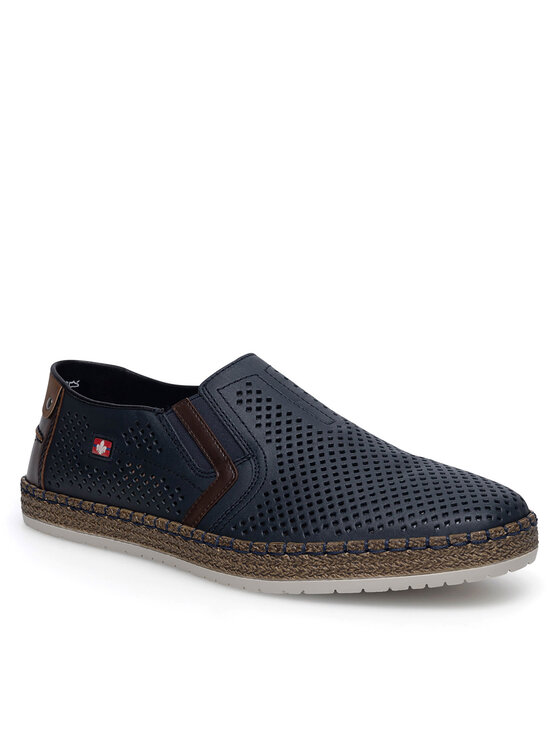 Rieker Rieker Sneakers aus Stoff B5297-14 Dunkelblau